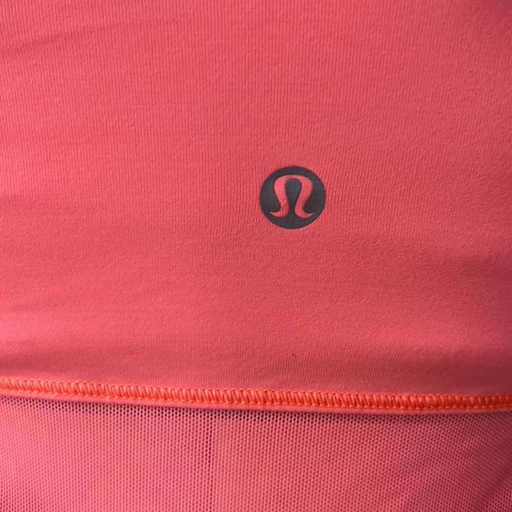 LULULEMON Running In The City Tank 2 Grapefruit Run Gym - Picture 7 of 12